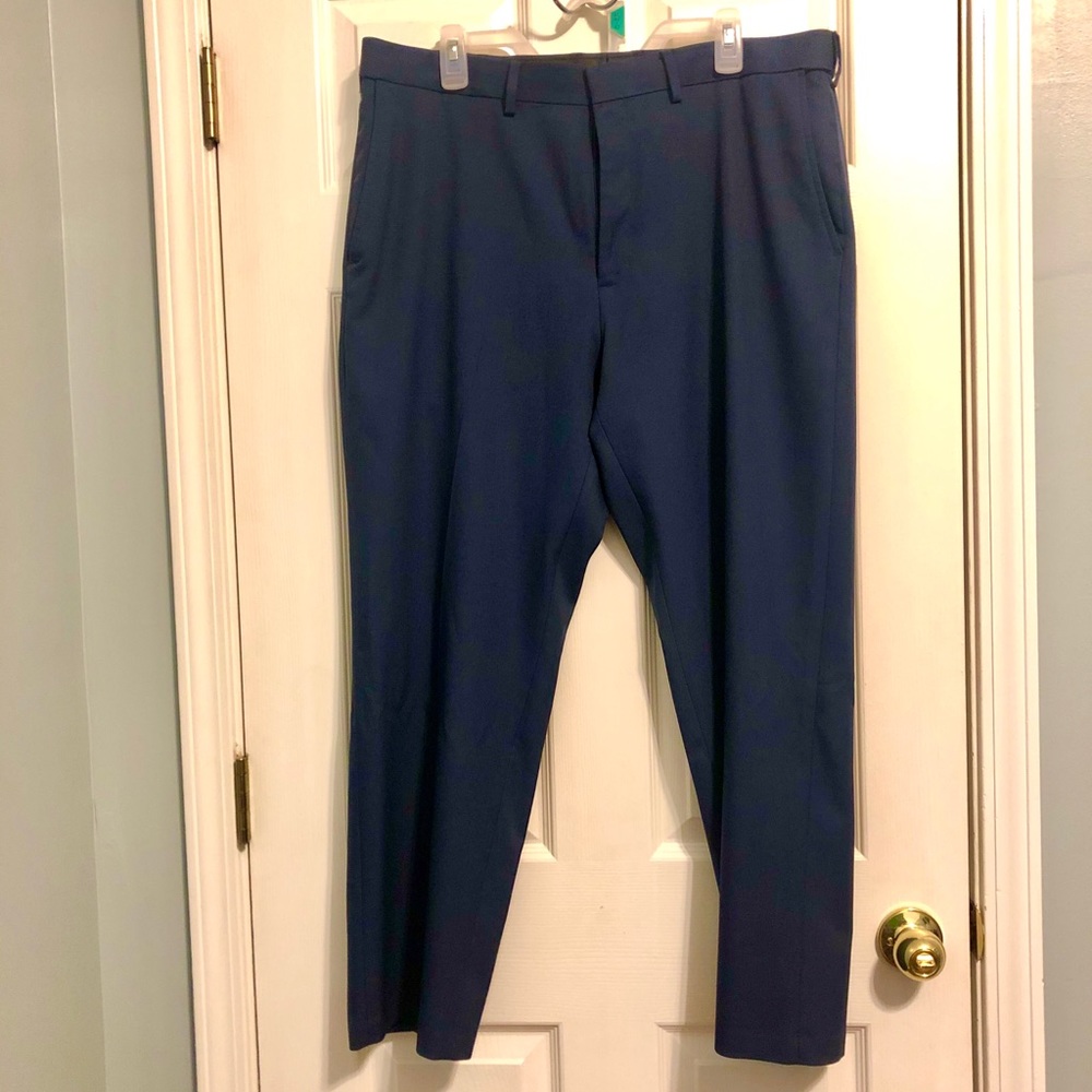 Men’s navy blue dress pants 38x29